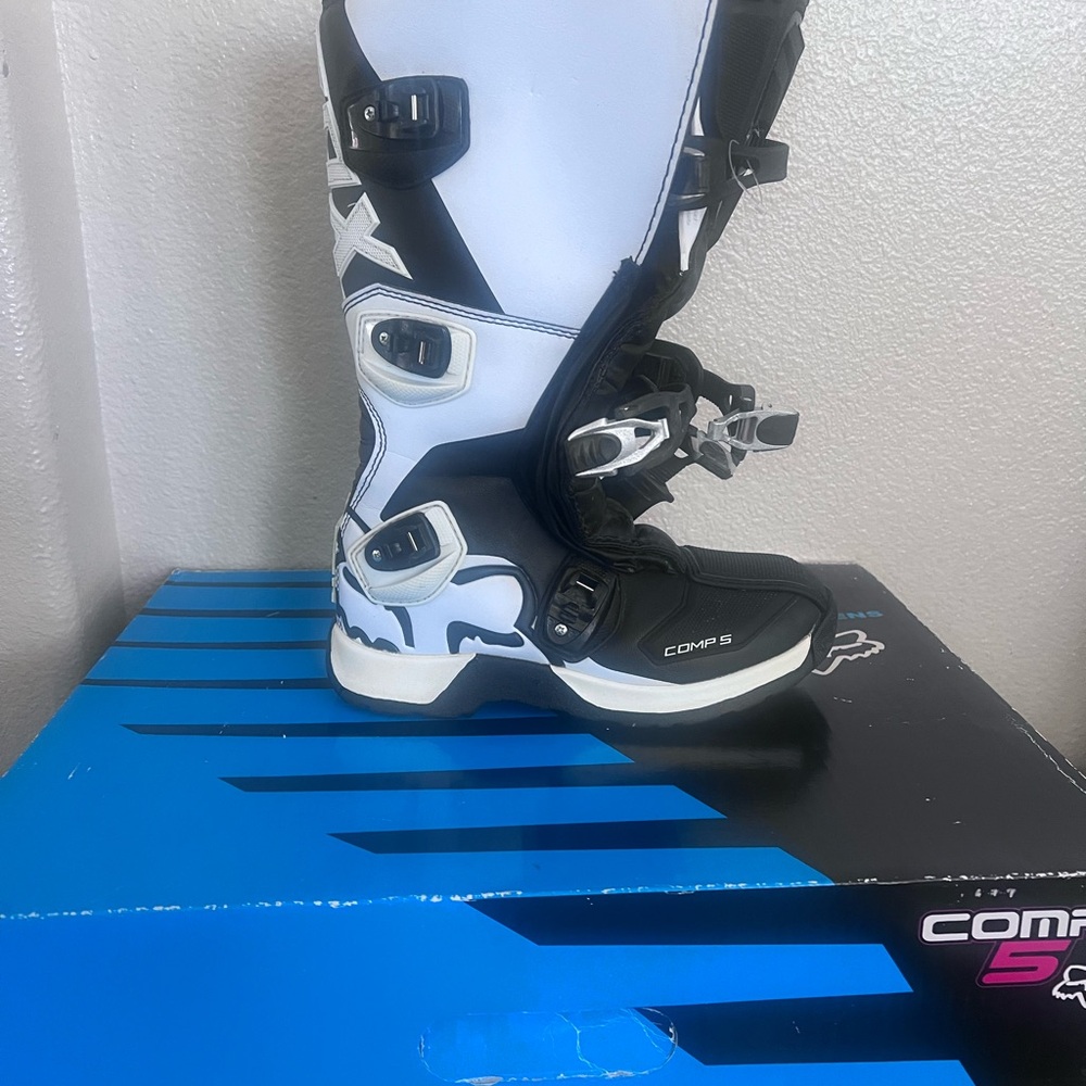 Fox White and Black Riding Boots